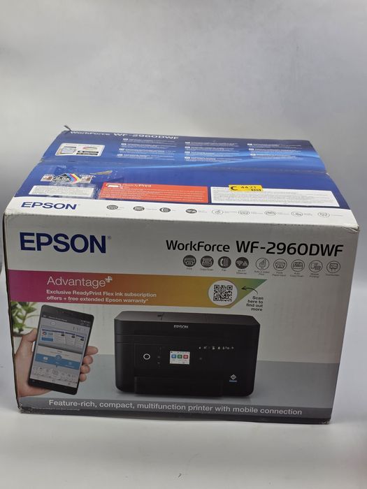 Imprimanta multifunctionala inkjet color Epson WF-2960DWF, A4, duplex,