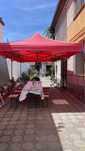 Cort extensibil cu pereti laterali 6x3 m