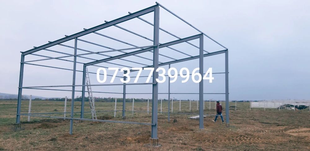 Confecționez hale metalice la comanda clientului