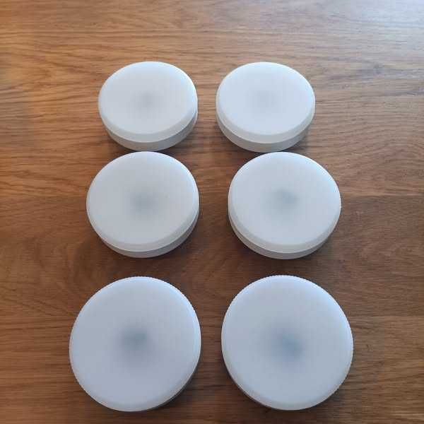 НОВИ! LED крушки GX53 9W, димируеми, 800lm, 6 бр/к-кт