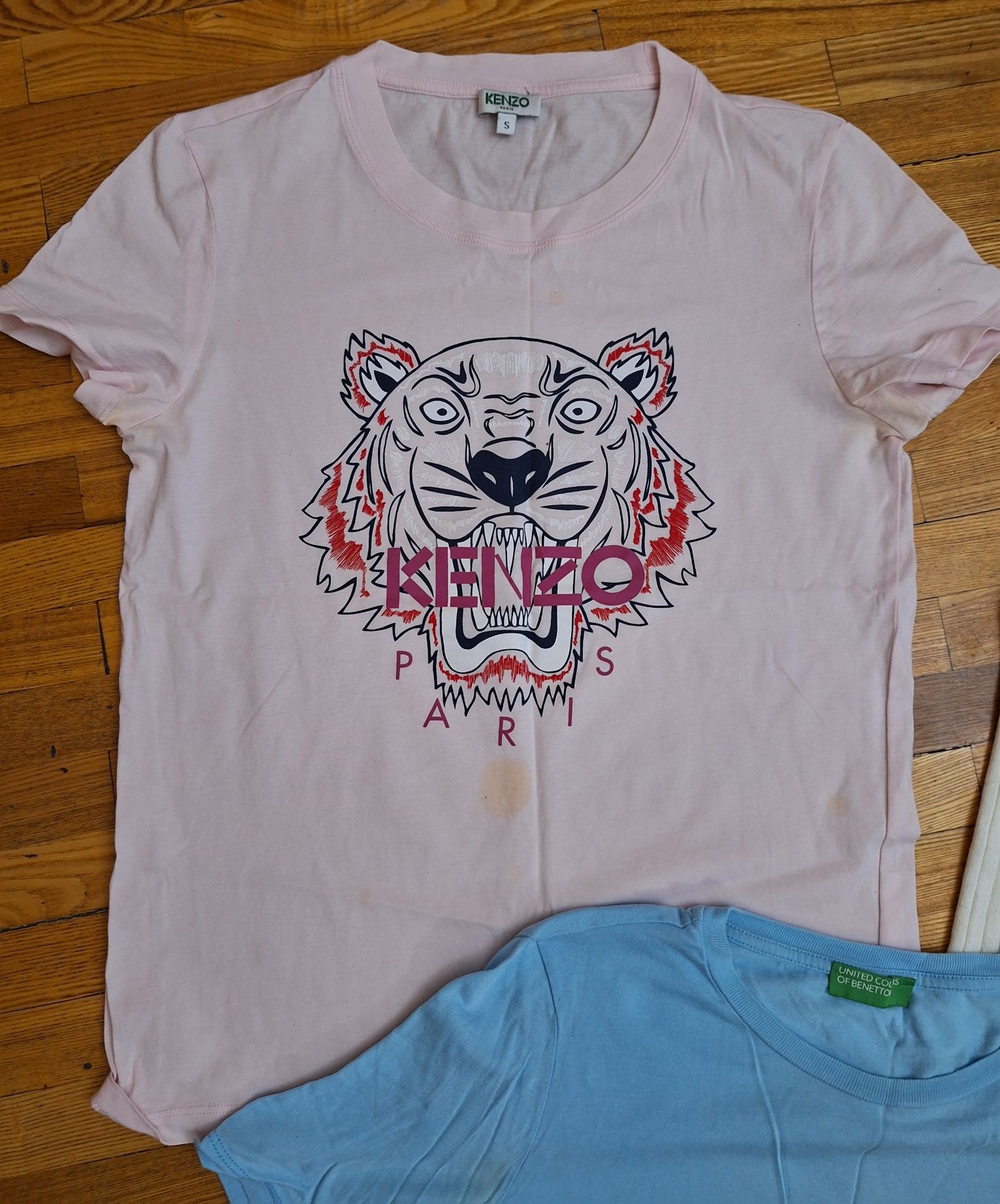 Майки от брендов ,Kenzo, ,COS,Benetton, Calvin Klein,  Lakoste Aghoha
