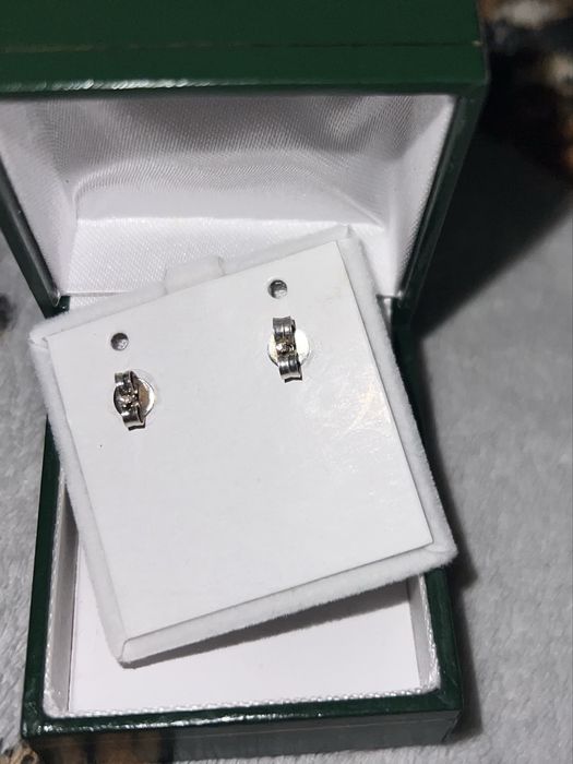 Cercei din argint cu piatra semipretioasa