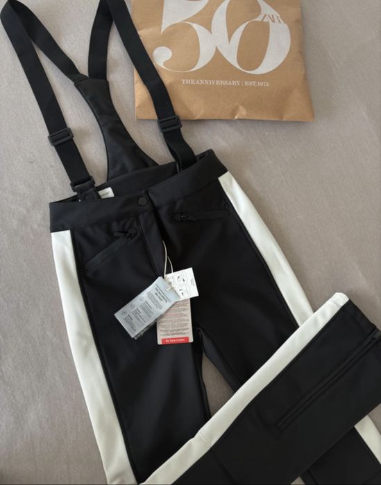 Pantaloni Zara Ski Collection Water Resistant Wind Protection