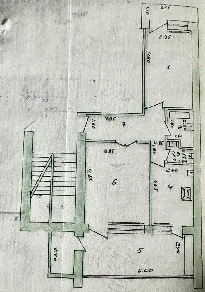 Срочно Продается Квартира 2/2/4 78м2 на Ц-12 / Комолон Ош / Парк Анхор