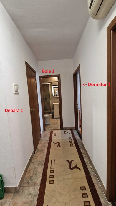 Apartament de închiriat – 4 camere, 104 mp – Unirii Nord, Buzău