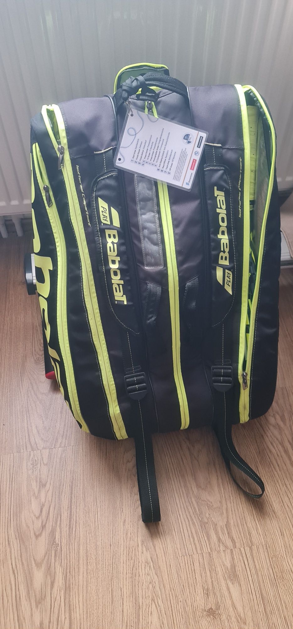 Geanta tenis - thermobag babolat 12 rachete (wilson head yonex)