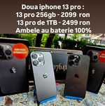 Doua iphone 13 pro ( 256gb si 1TB )