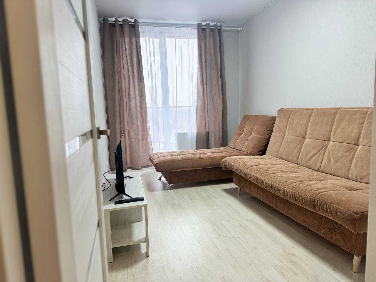 Сдам Квартиру в Новостройке , 1-ком 2/4 массив Феруза (Эко базар) 464*