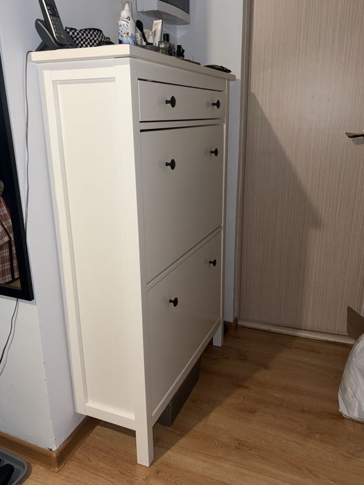 Обувница IKEA 89x30x127 см, дерево, ДСП