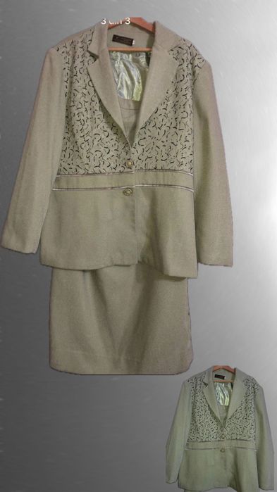 Costum elegant din stofă damă
