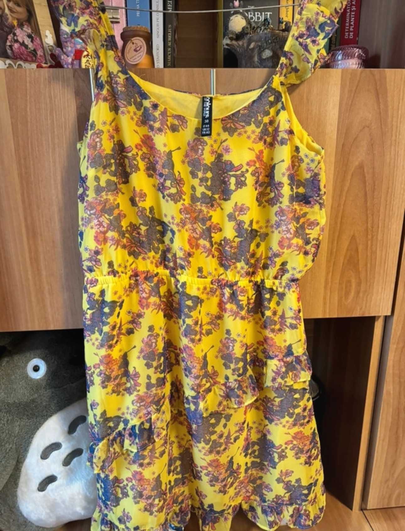 Rochie galbena de vara
