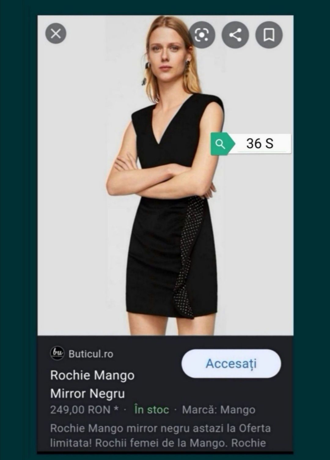 Rochie Mango (Zara H&M