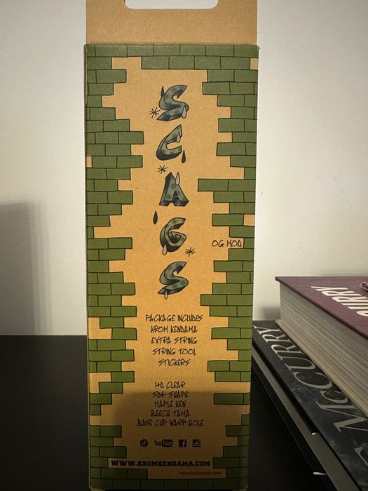 Kendama krom Scags OG Mod
"Magnolia”