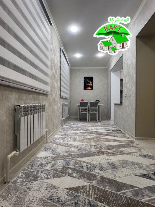 х Балкон:2х6 Чиланзар 7 квартал 1/1/4 Орт.Хамза Метро 2 остоновка