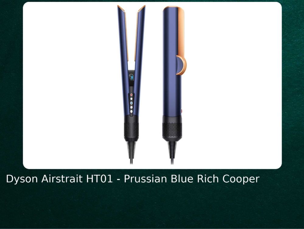 Dyson original airstrait HT01 blue.bronze.red velvet.pink.onix.