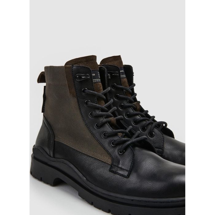 Боти Pepe Jeans кожа и текстил