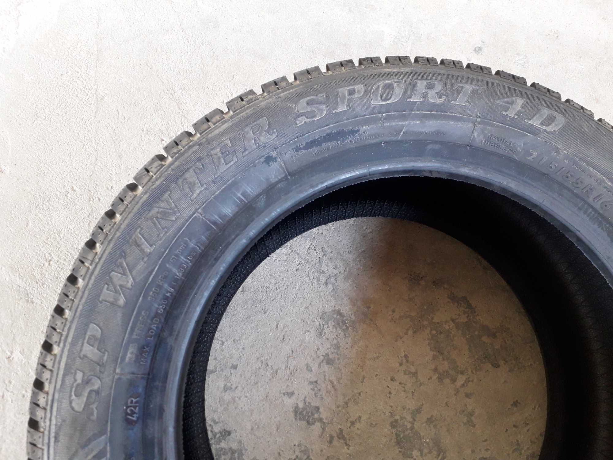 Нови зимни гуми R16 215/55 Dunlop SP Winter Sport 4D 93H M+S