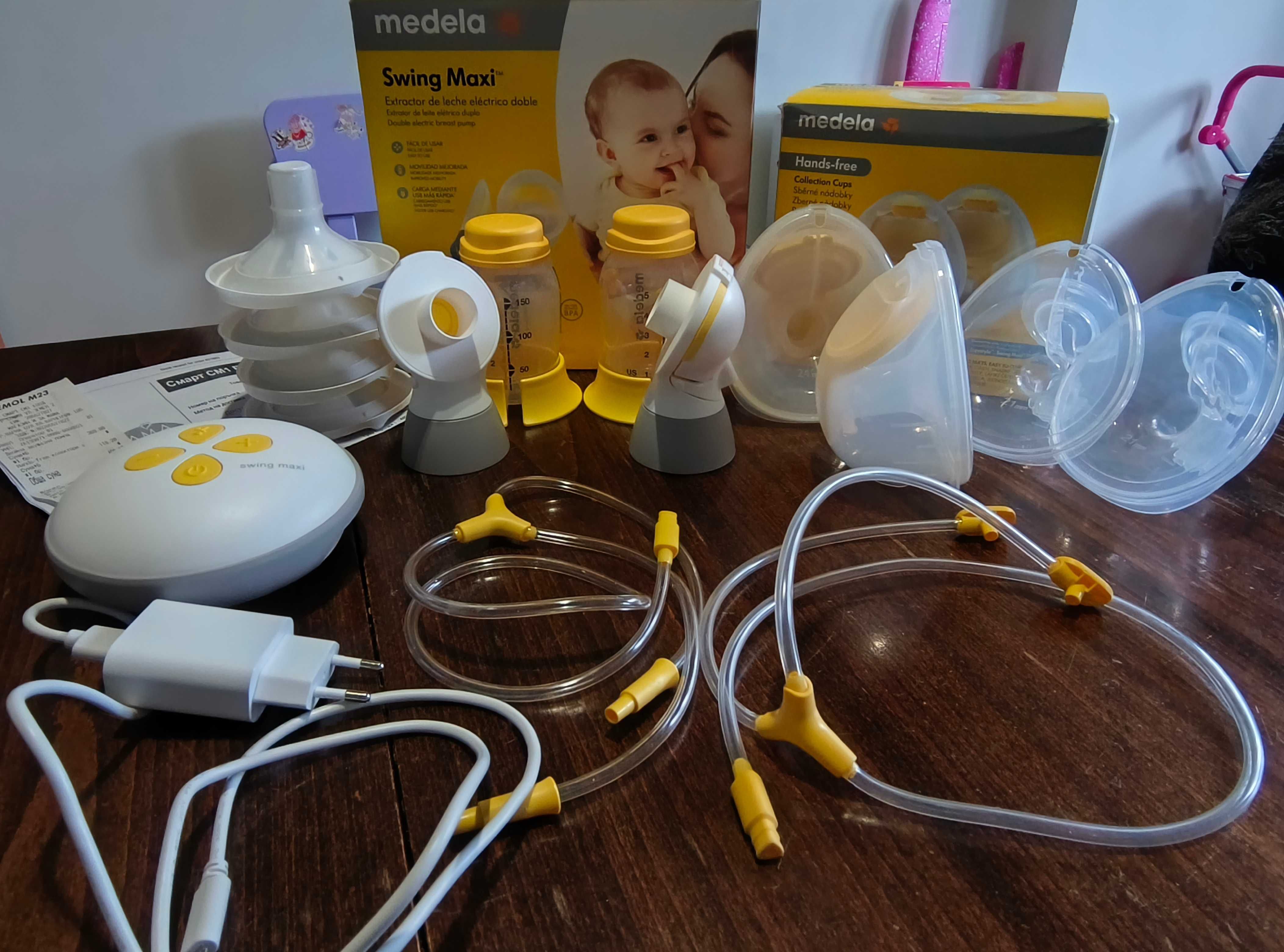 Medela swing maxi и hands-free