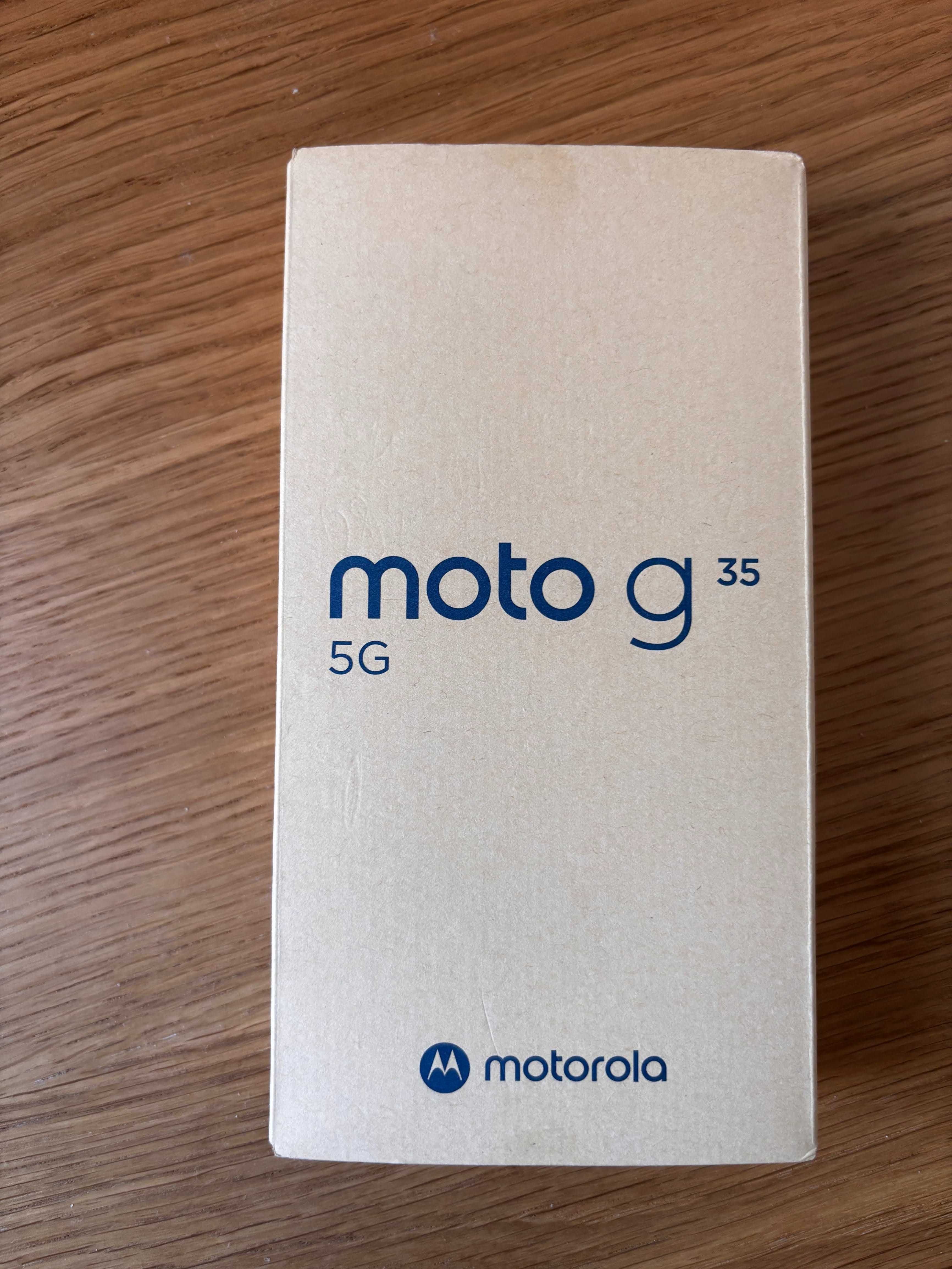 Нов мобилен телефон Motorola Moto G35 5G (4+256 GB),  3 год. гаранция