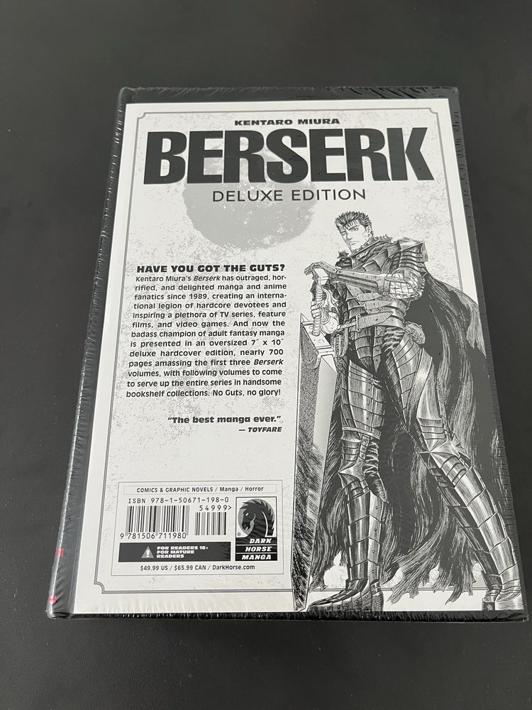 Berserk Deluxe edition Неотворен