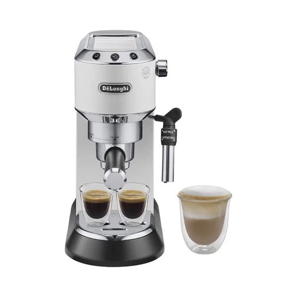 Рожковая кофеварка "DeLonghi" EC685W, 15 Бар, для эспрессо