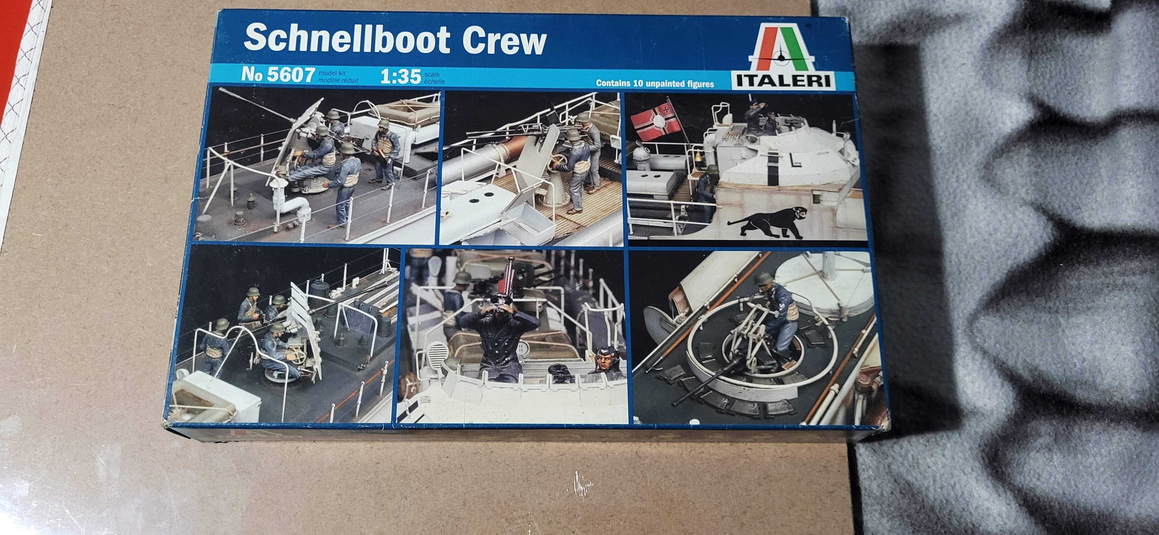 Macheta Italeri 1:35 - Schnellboot Crew