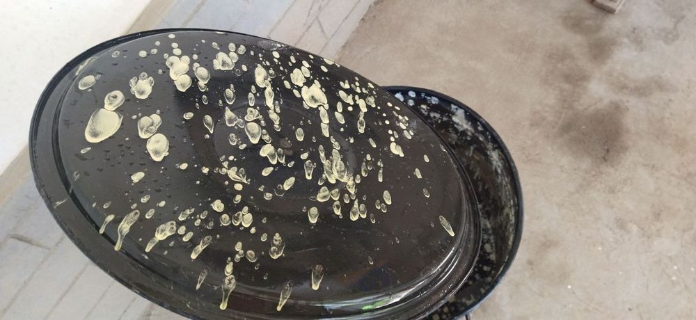 Кастрюля эмалированная