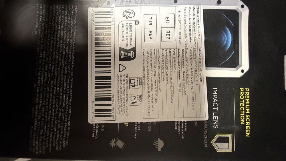 Продавам екшън калъф за 17 про