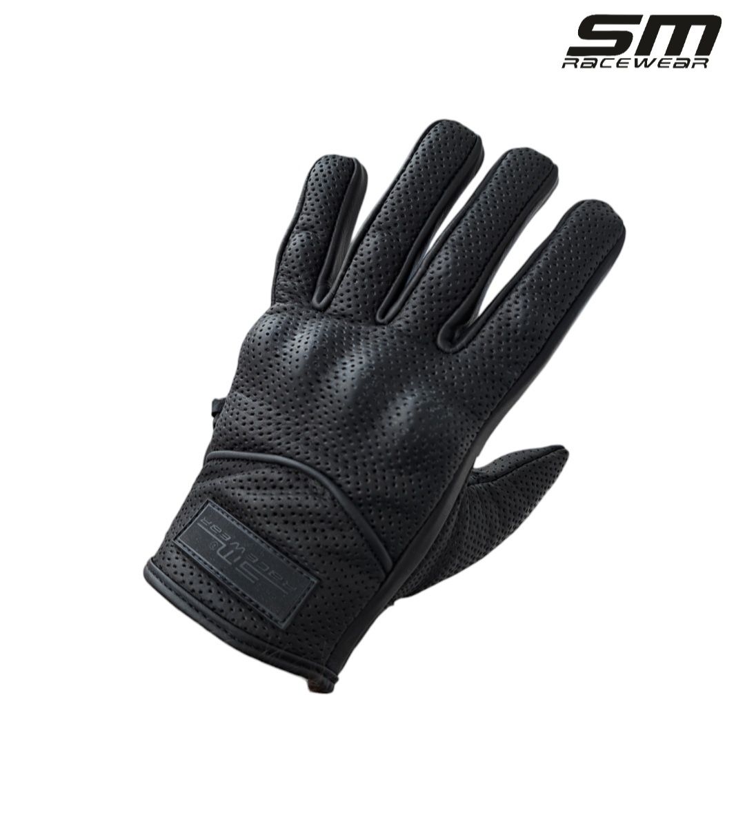 Manusi moto piele naturala perforata SM Wind marimi S M L XL și 2XL