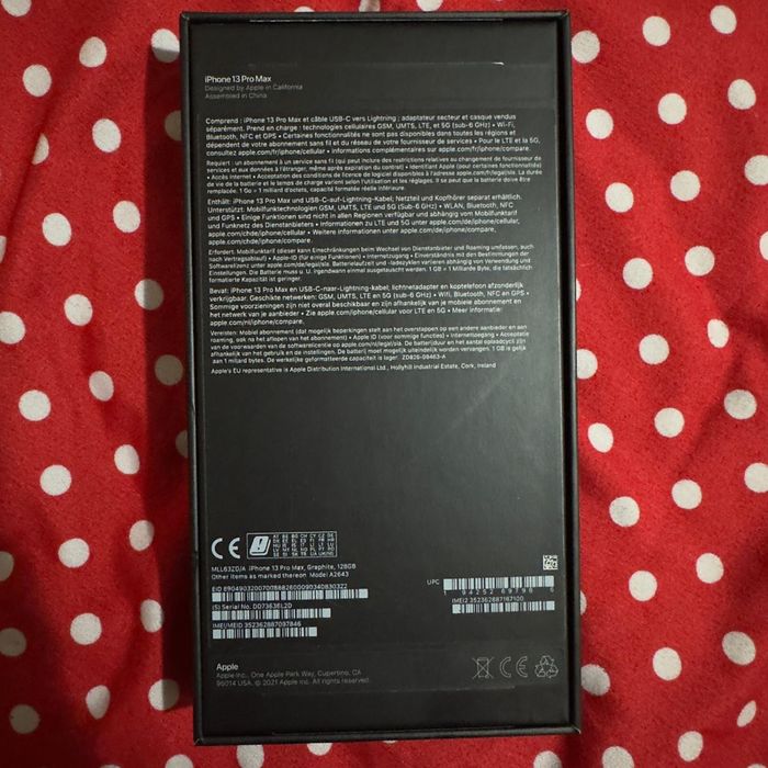 Iphone 13 pro max 128 gb:VANZARE