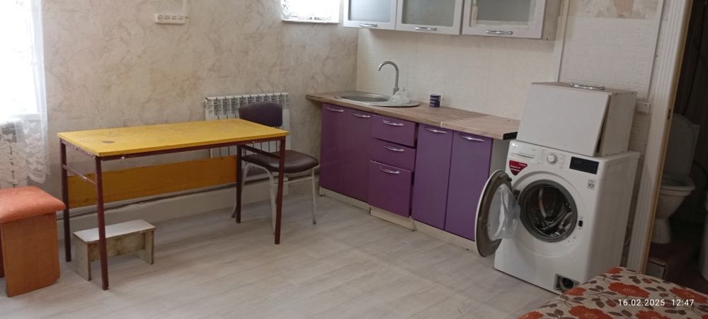 Времянка,полностью мебелированна,с техникой,коктал