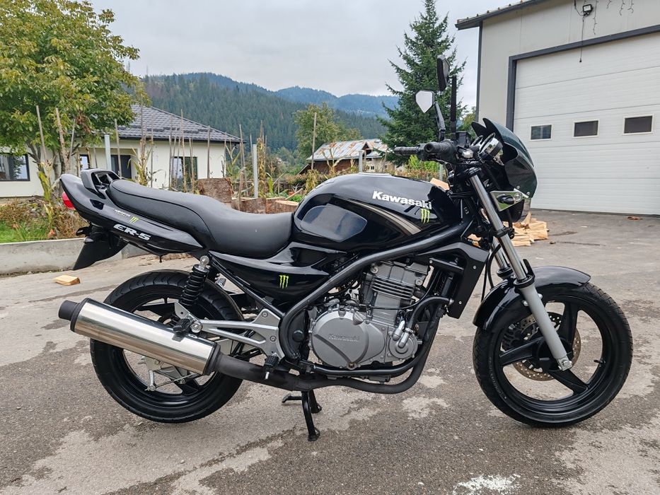 Kawasaki Er5,29780km,fab.11.2004,revizii la zi