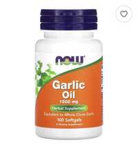 Now Garlic Oil Травяная добавка