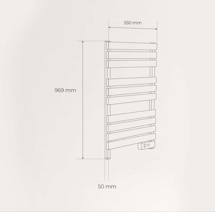 Vand Radiator electric CREATE, Warm Towel