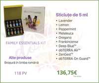 Kit-uri doTERRA originale sigilate