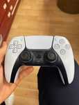 Maneta joystick ps5 playstation 5 alba si neagra
