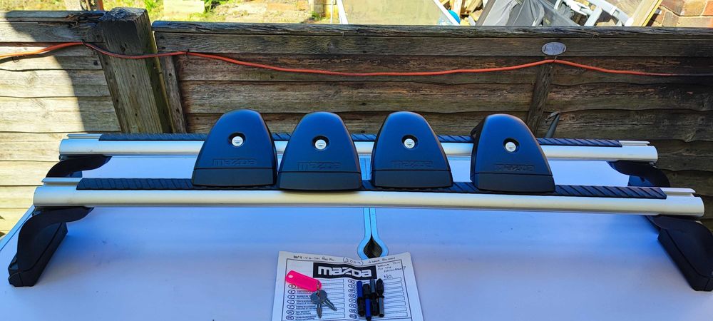 Оригинални греди, багажник за Мазда 3 МК2 (2009-2013г).