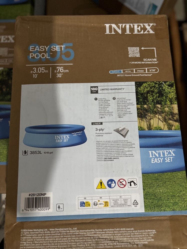 Intex bassenlar narxlari bilan