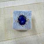 Inel Aur 18k cu safir natural 6.5CT