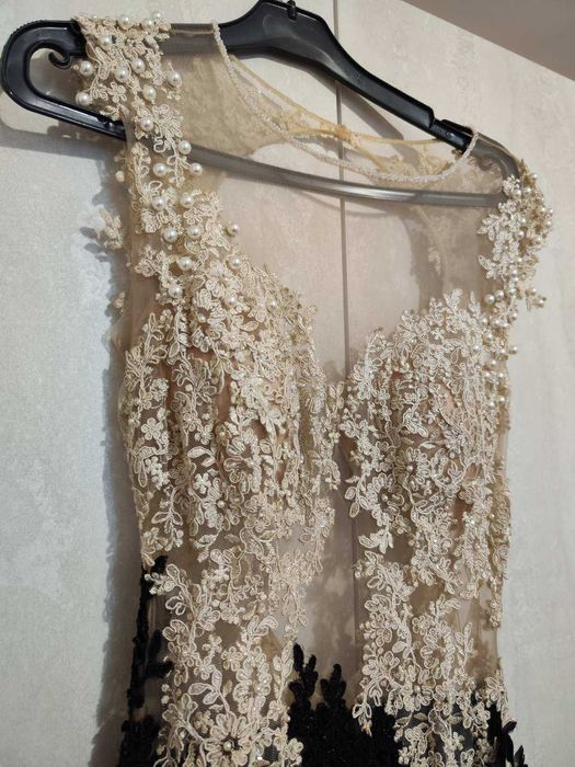 НАМАЛЕНИЕ- Чисто нова дизайнерска бална рокля на Стоян Радичев