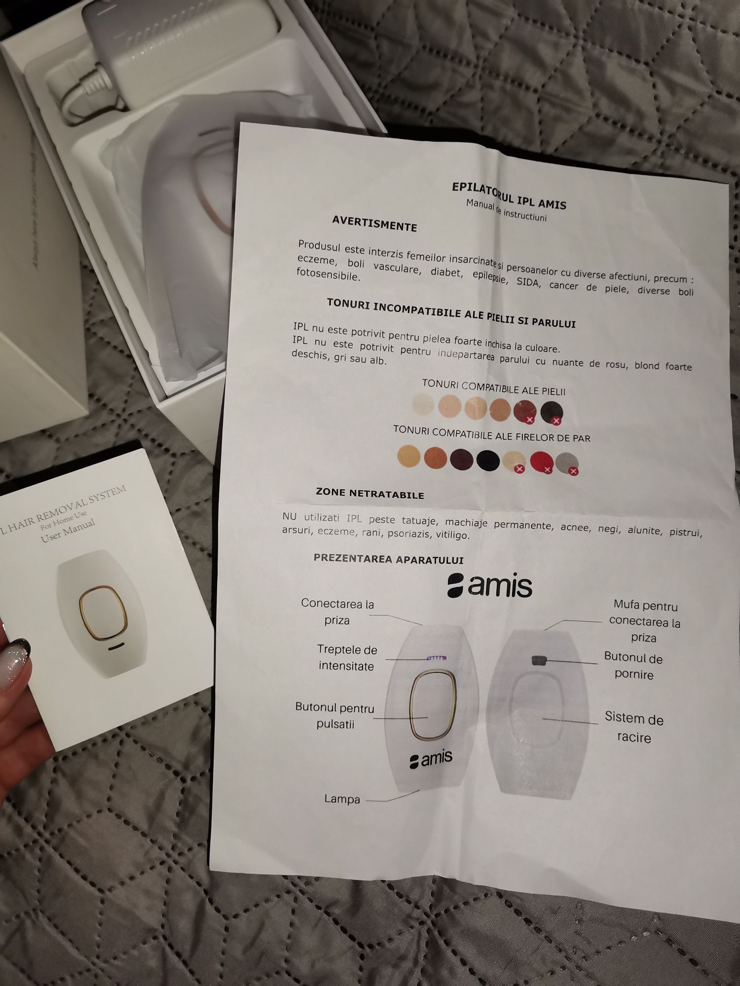 Mini epilator  IPL  Amis