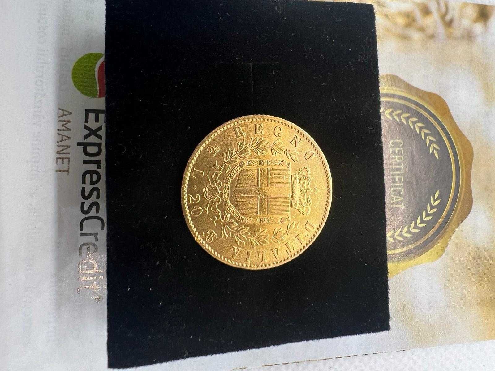 Moneda din aur 21k (61497.5/ 10 Pacurari 1)
