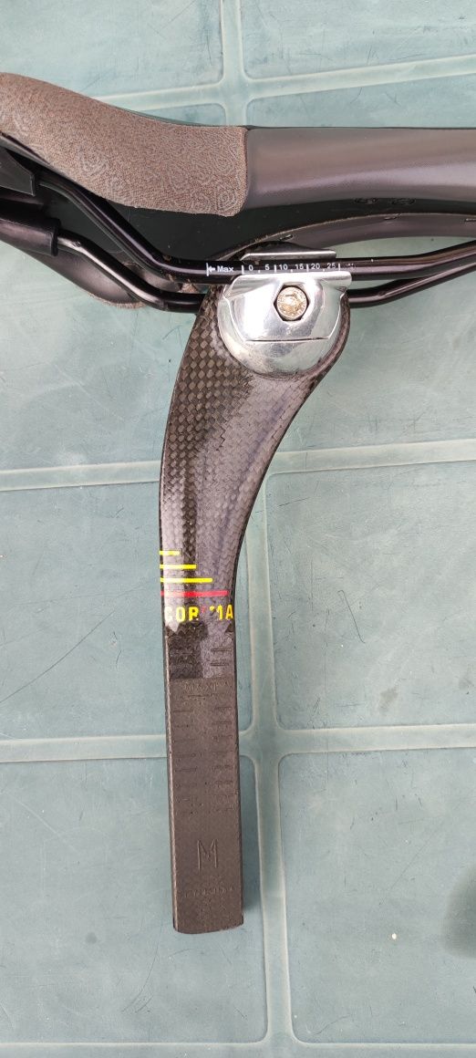 Corima Carbon SeatPost Carbon Fiber Vintage Racing Aero