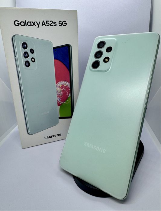 Samsung Galaxy A52s 5G FULL BOX+ smartwach NOU si husa MOBILEFOX cadou