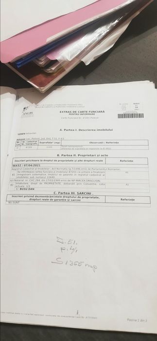 Teren cu deschidere la drumul Craiova - Pielesti