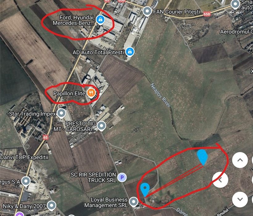 Vand teren Papillon Albota