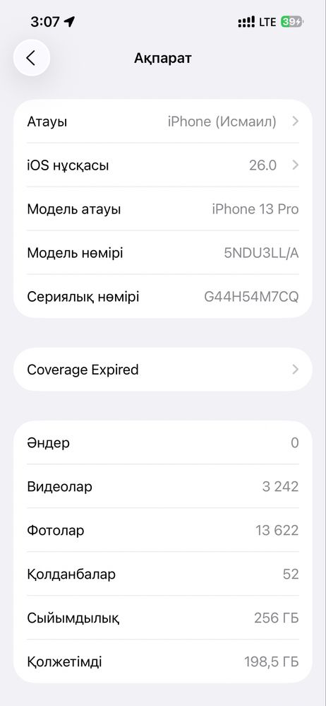 Iphone 13 pro 256gb