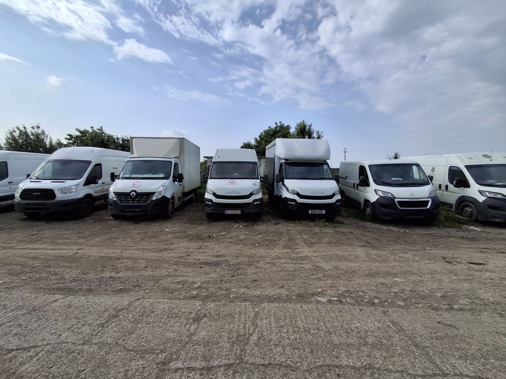 Punte spate Iveco etrierii Iveco cutie de viteză Iveco față completă I