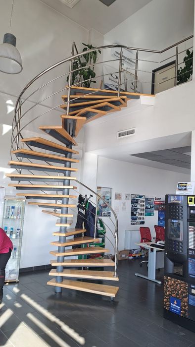Scară spirală modulară