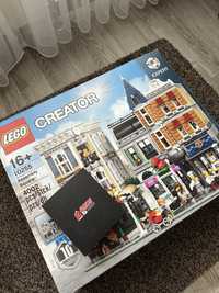 Lego Creator Expert- градски площад + подарък осветление Game of Brick